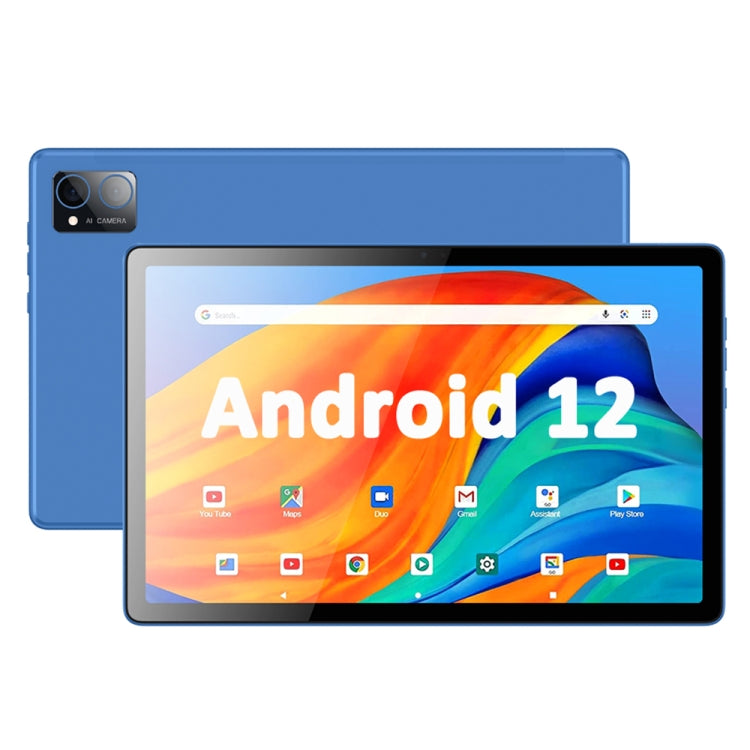 BDF P60 4G LTE Tablet PC 10.1 inch, 8GB+256GB, Android 12 MTK6762 Octa Core, Support Dual SIM, EU Plug(Blue) - free shipping - PMC TechLife - Order now!