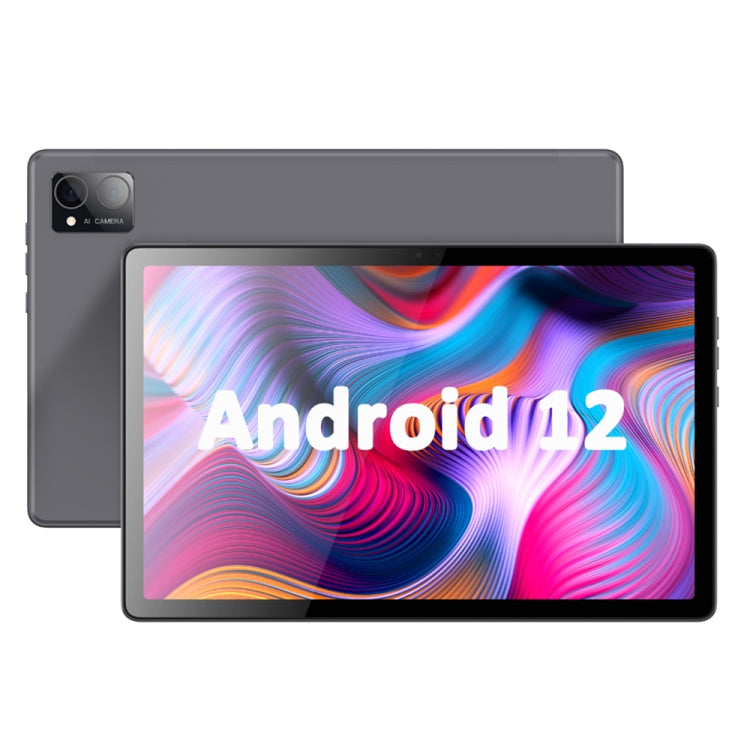 BDF P60 4G LTE Tablet PC 10.1 inch, 8GB+256GB, Android 12 MTK6762 Octa Core, Support Dual SIM, EU Plug(Grey) - free shipping - PMC TechLife - Order now!