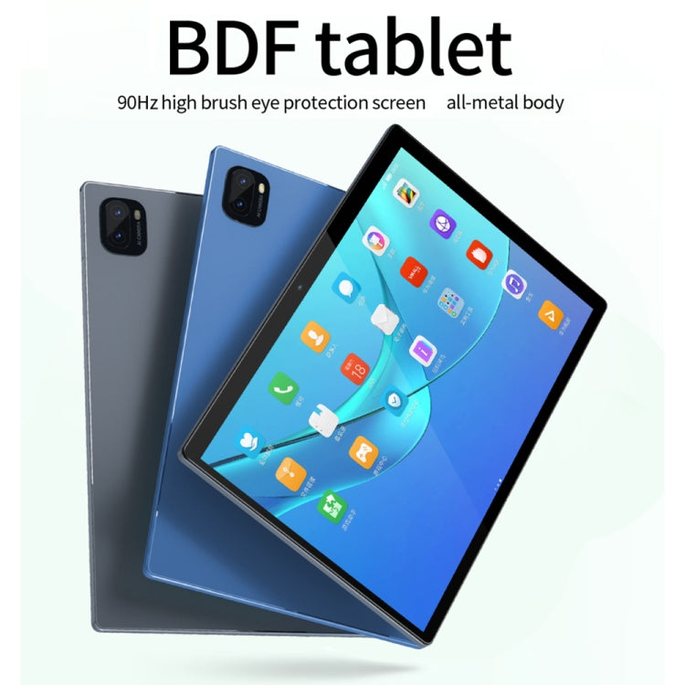 BDF P90 4G LTE Tablet PC 10.1 inch, 8GB+128GB, Android 11 MTK6755 Octa Core, Support Dual SIM, EU Plug(Blue) - free shipping - PMC TechLife - Order now!