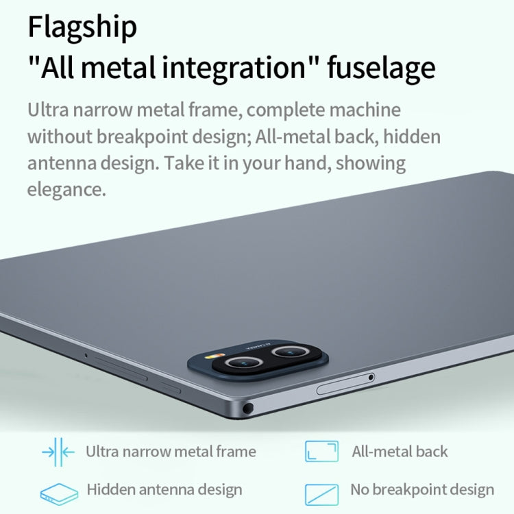 BDF P90 4G LTE Tablet PC 10.1 inch, 8GB+256GB, Android 12 MTK6762 Octa Core, Support Dual SIM, EU Plug(Blue) - free shipping - PMC TechLife - Order now!