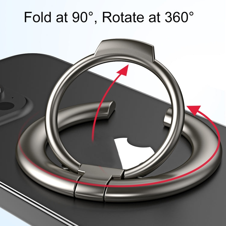 Electroplated Metal Magnetic Ring Holder(Rose Gold) - free shipping - PMC TechLife - Order now!