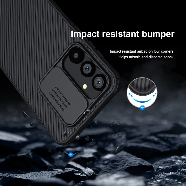 For Samsung Galaxy S23 FE NILLKIN Black Mirror Pro Series Camshield PC Phone Case(Blue) - free shipping - PMC TechLife - Order now!