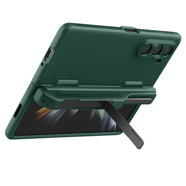 For Samsung Galaxy Z Fold5 NILLKIN Frosted Fold PC + TPU Phone Case with Pen Slot(Green) - free shipping - PMC TechLife - Order now!