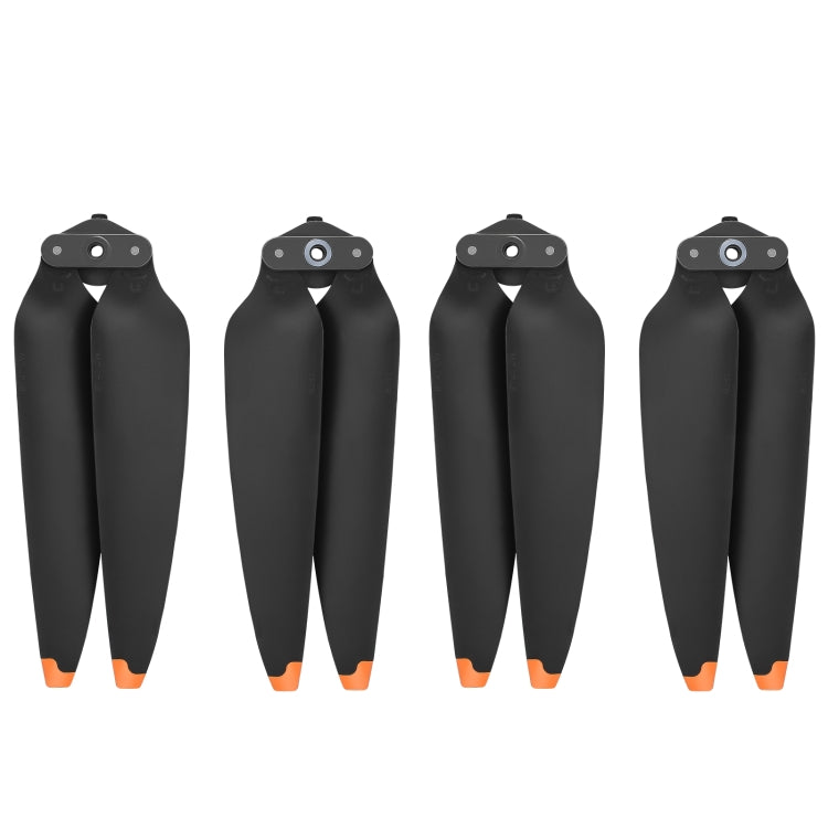 For DJI Air 3 Sunnylife 8747F Low Noise Quick-release Propellers, Style:2 Pairs Orange Tip - DIY Propeller by Sunnylife | Online Shopping South Africa | PMC TechLife