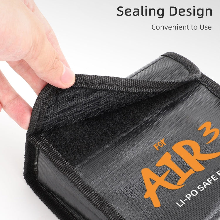 For DJI Air 3 Sunnylife Battery Explosion-proof Safe Bag Protective Li-Po Safe Bag For 1pc Battery - Carry Cases & Bags by Sunnylife | Online Shopping South Africa | PMC TechLife | Buy Now Pay Later Mobicred