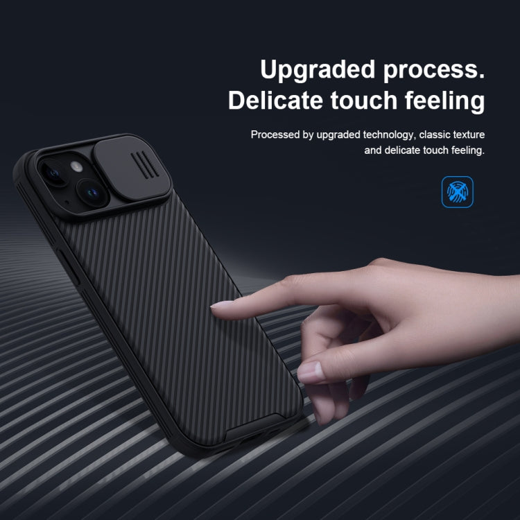 For iPhone 15 NILLKIN CamShield Pro PC Phone Case(Green) - iPhone 15 Cases by NILLKIN | Online Shopping South Africa | PMC TechLife | Buy Now Pay Later Mobicred