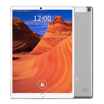 BDF P10 3G Phone Call Tablet PC 10.1 inch, 2GB+32GB, Android 9.0 MTK6735 Quad Core, Support Dual SIM, EU Plug(Silver) - BDF by BDF | Online Shopping South Africa | PMC Jewellery