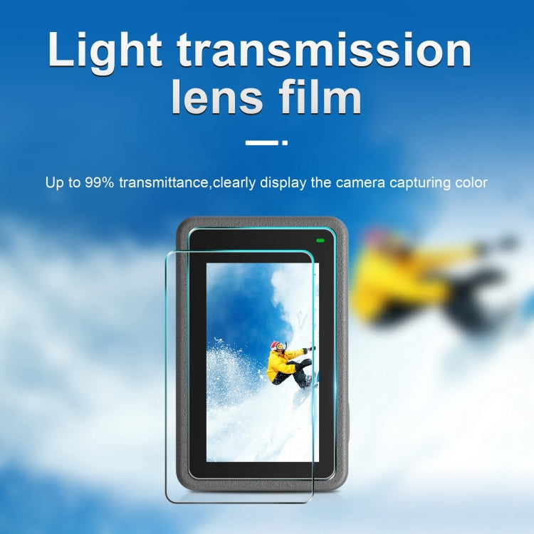 For DJI Osmo Action 4 STARTRC 3 in 1 Lens Protector Front and Rear Screen Tempered Glass Films(2 Sets) - Protective Film & Stickers by STARTRC | Online Shopping South Africa | PMC TechLife | Buy Now Pay Later Mobicred
