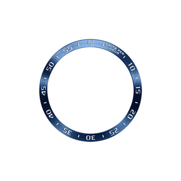For Samsung Galaxy Watch6 Classic 47mm A Style Smart Watch Steel Ring Protective Frame(Blue) - free shipping - PMC TechLife - Order now!