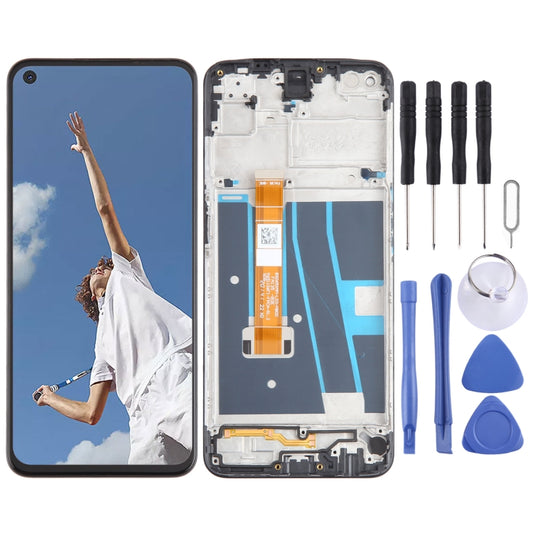 For OPPO A52 4G OEM LCD Screen Digitizer Full Assembly with Frame - LCD Screen by PMC Jewellery | Online Shopping South Africa | PMC Jewellery