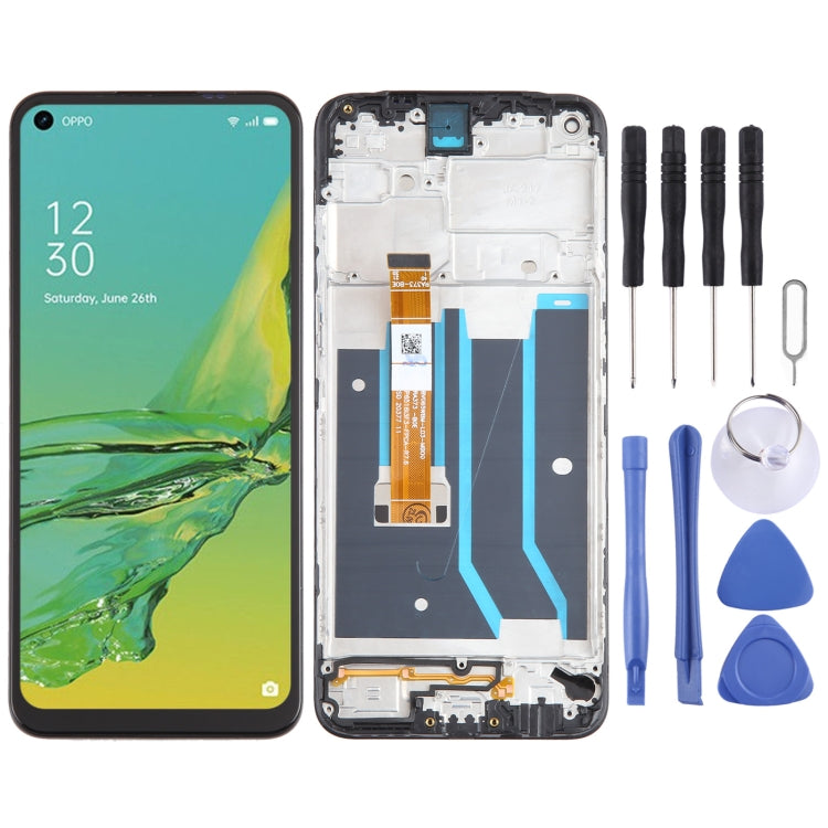 For OPPO A33 2020 OEM LCD Screen Digitizer Full Assembly with Frame - LCD Screen by PMC TechLife | Online Shopping South Africa | PMC TechLife