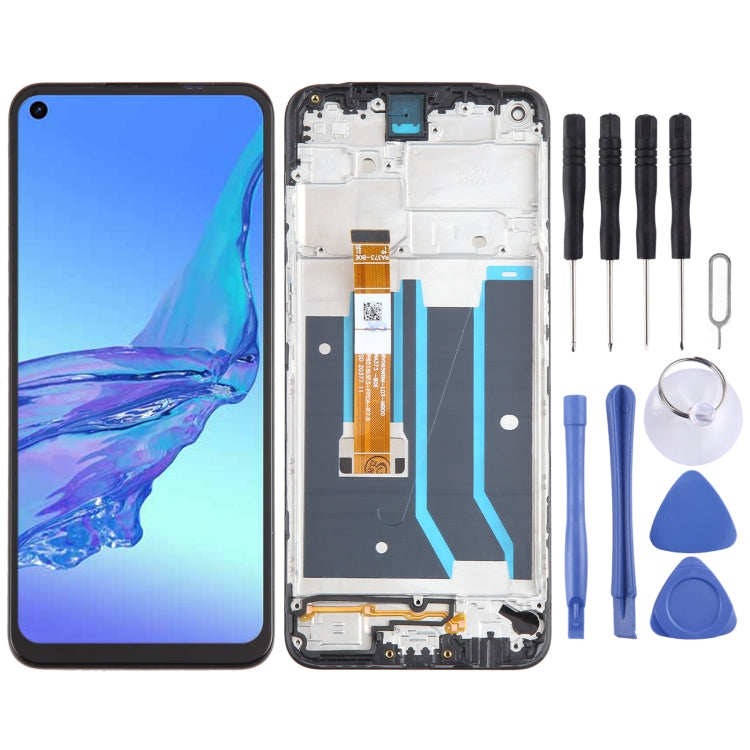 For OPPO A53s 4G OEM LCD Screen Digitizer Full Assembly with Frame - LCD Screen by PMC TechLife | Online Shopping South Africa | PMC TechLife