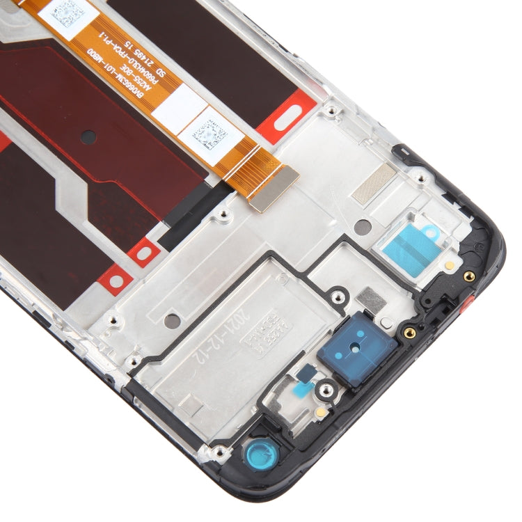 For OPPO A76 4G OEM LCD Screen Digitizer Full Assembly with Frame - free shipping - PMC TechLife - Order now!