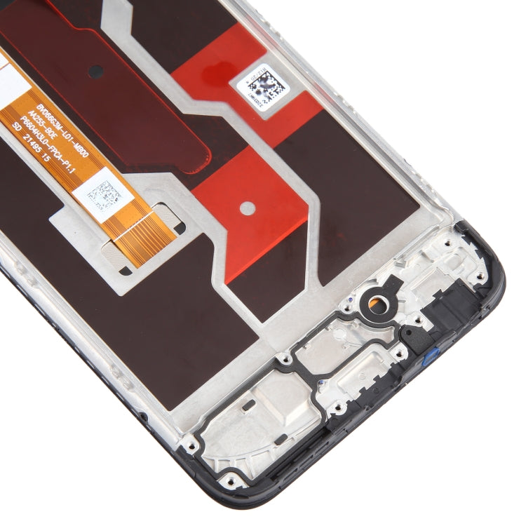 For OPPO A76 4G OEM LCD Screen Digitizer Full Assembly with Frame - free shipping - PMC TechLife - Order now!