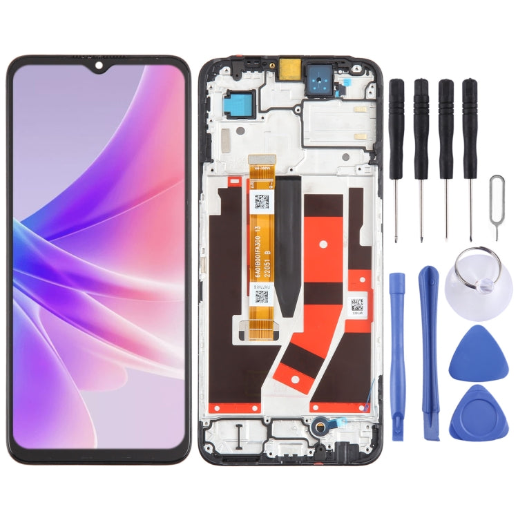For OPPO A57 5G OEM LCD Screen Digitizer Full Assembly with Frame - LCD Screen by PMC TechLife | Online Shopping South Africa | PMC TechLife