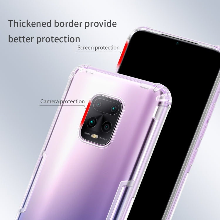 For Xiaomi Redmi 10X 5G / 10X Pro 5G NILLKIN Nature TPU Transparent Soft Protective Case(Grey) - Xiaomi Cases by NILLKIN | Online Shopping South Africa | PMC Jewellery