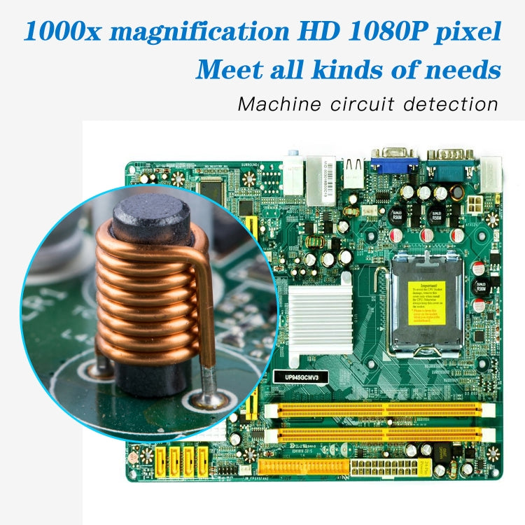 F210 1000X WiFi Digital Microscope with Helical Tube Bracket - Digital Microscope by PMC TechLife | Online Shopping South Africa | PMC TechLife | Buy Now Pay Later Mobicred