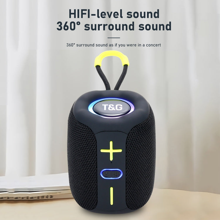 T&G TG-658 Outdoor USB High Power 8W Heavy Bass Wireless Bluetooth Speaker(Blue) - Mini Speaker by T&G | Online Shopping South Africa | PMC TechLife | Buy Now Pay Later Mobicred