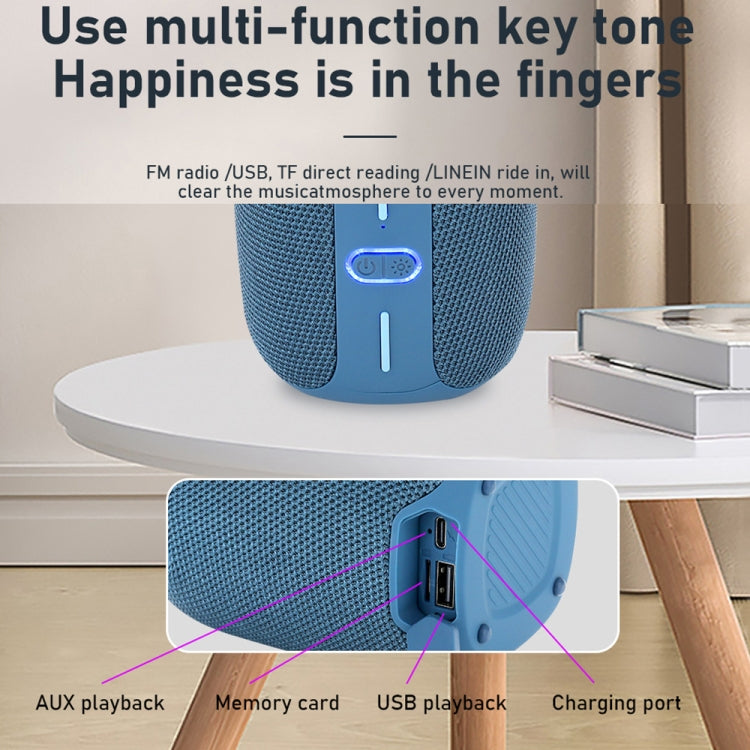 T&G TG-658 Outdoor USB High Power 8W Heavy Bass Wireless Bluetooth Speaker(Purple) - Mini Speaker by T&G | Online Shopping South Africa | PMC TechLife | Buy Now Pay Later Mobicred