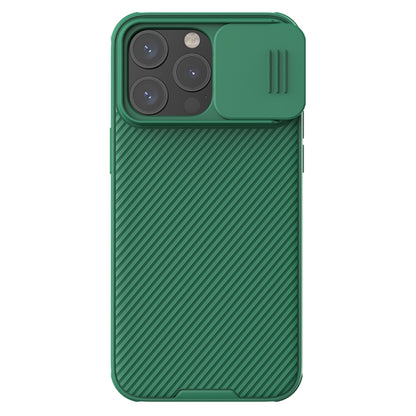 For iPhone 15 Pro Max NILLKIN CamShield Pro Magnetic Magsafe Phone Case(Green) - iPhone 15 Pro Max Cases by NILLKIN | Online Shopping South Africa | PMC Jewellery