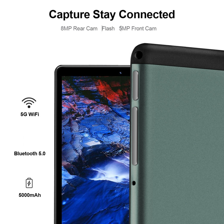 BDF P8 3G Phone Call Tablet PC 8.0 inch, 4GB+64GB, Android 10.0 MTK8321 Octa Core, Support Dual SIM, EU Plug(Gold) - free shipping - PMC TechLife - Order now!