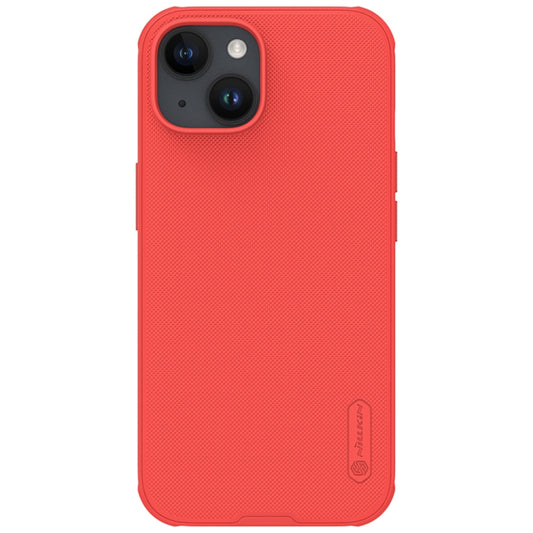 For iPhone 15 NILLKIN Frosted Shield Pro PC + TPU Phone Case(Red) - iPhone 15 Cases by NILLKIN | Online Shopping South Africa | PMC Jewellery