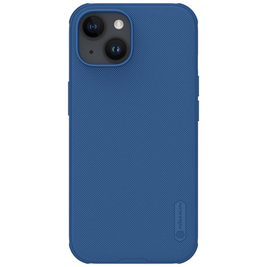 For iPhone 15 NILLKIN Frosted Shield Pro PC + TPU Phone Case(Blue) - iPhone 15 Cases by NILLKIN | Online Shopping South Africa | PMC Jewellery