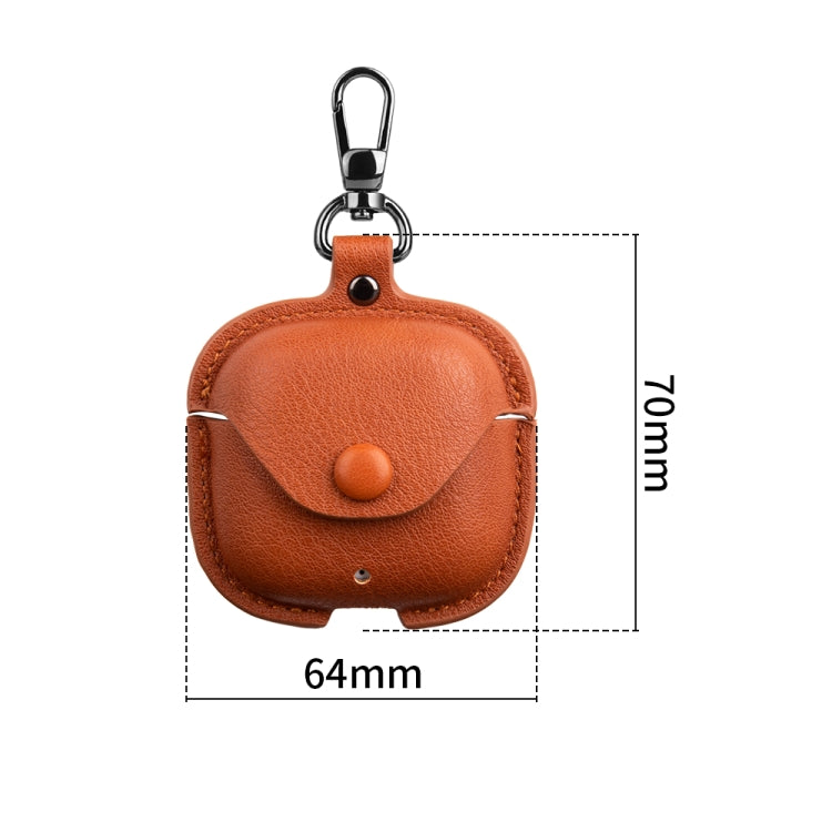 For Huawei FreeBuds SE 2 / SE 3 Leather TWS Earphone Protective Case with Hook(Black) - free shipping - PMC TechLife - Order now!