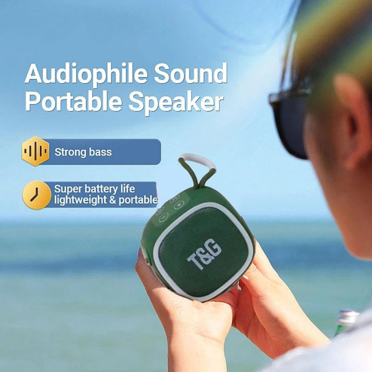 T&G TG659 Outdoor Portable TWS Mini Bluetooth Speaker(Blue) - Mini Speaker by T&G | Online Shopping South Africa | PMC TechLife | Buy Now Pay Later Mobicred