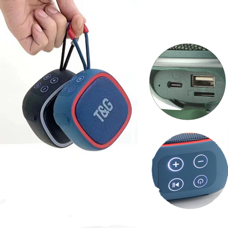 T&G TG659 Outdoor Portable TWS Mini Bluetooth Speaker(Grey) - free shipping - PMC TechLife - Order now!