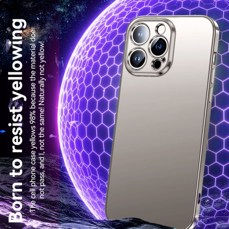 For iPhone 15 Pro Max SULADA Electroplating Frosted TPU Phone Case(Black) - free shipping - PMC TechLife - Order now!