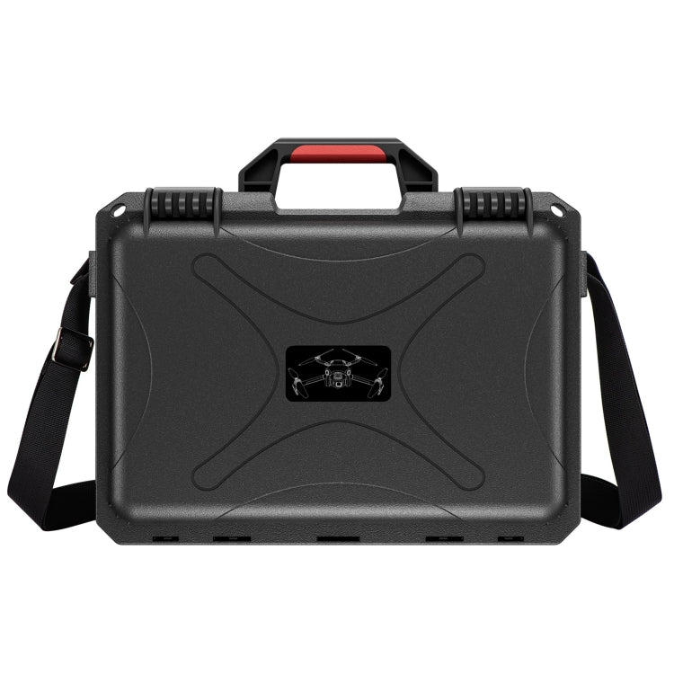 For DJI Mini 4 Pro STARTRC Drone Kit Waterproof ABS Suitcase Storage Box(Black Red) - Carry Cases & Bags by STARTRC | Online Shopping South Africa | PMC TechLife | Buy Now Pay Later Mobicred
