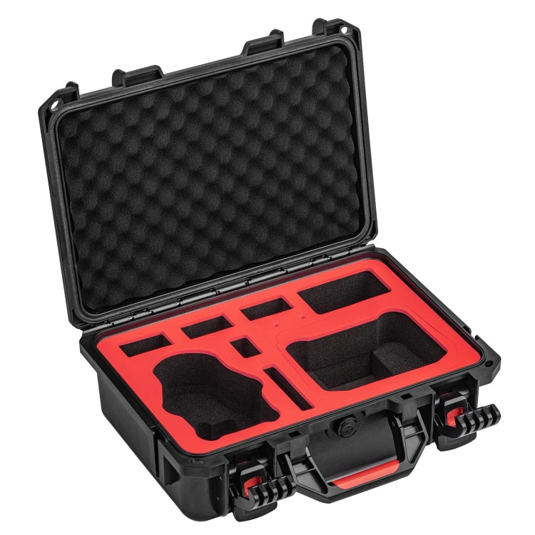 For DJI Mini 4 Pro STARTRC Drone Kit Waterproof ABS Suitcase Storage Box(Black Red) - Carry Cases & Bags by STARTRC | Online Shopping South Africa | PMC TechLife | Buy Now Pay Later Mobicred