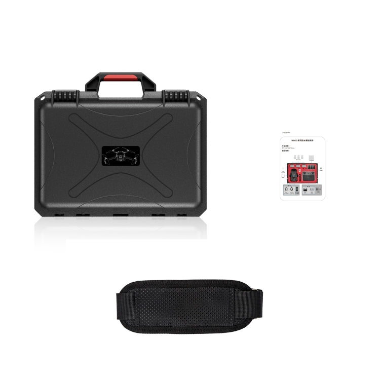 For DJI Mini 4 Pro STARTRC Drone Kit Waterproof ABS Suitcase Storage Box(Black Red) - Carry Cases & Bags by STARTRC | Online Shopping South Africa | PMC TechLife | Buy Now Pay Later Mobicred
