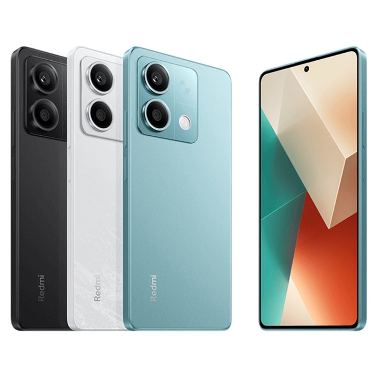 Xiaomi Redmi Note 13 5G, 12GB+256GB,  6.67 inch MIUI 14 Mediatek Dimensity 6080 Octa Core up to 2.4GHz, Network: 5G(White) - free shipping - PMC TechLife - Order now!