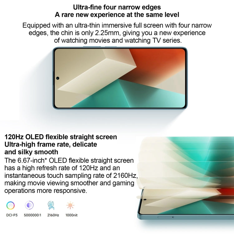 Xiaomi Redmi Note 13 5G, 8GB+128GB,  6.67 inch MIUI 14 Mediatek Dimensity 6080 Octa Core up to 2.4GHz, Network: 5G(Black) - free shipping - PMC TechLife - Order now!