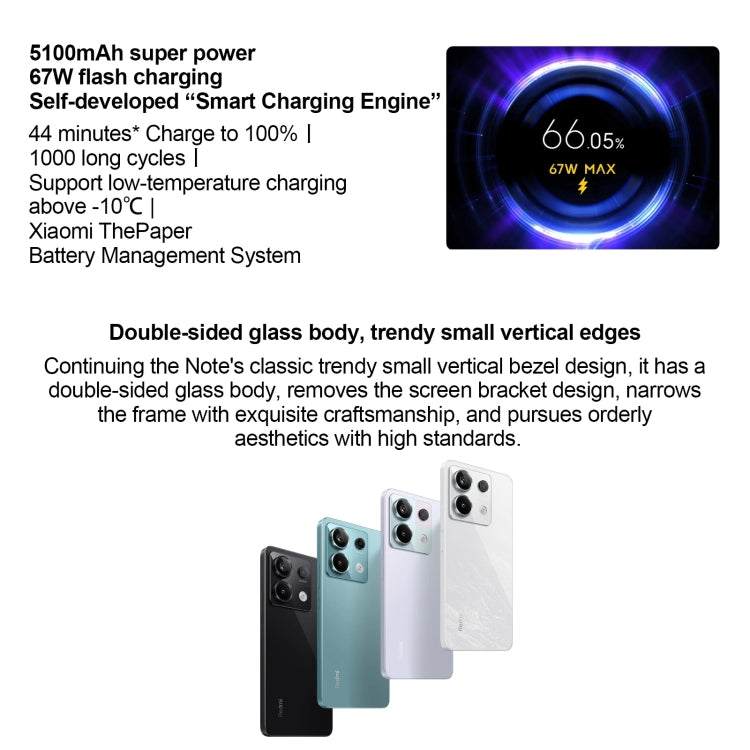 Xiaomi Redmi Note 13 Pro 5G, 8GB+256GB,  6.67 inch MIUI 14 Snapdragon 7s Gen 2 Octa Core 4nm up to 2.4GHz, NFC, Network: 5G(Blue) - free shipping - PMC TechLife - Order now!