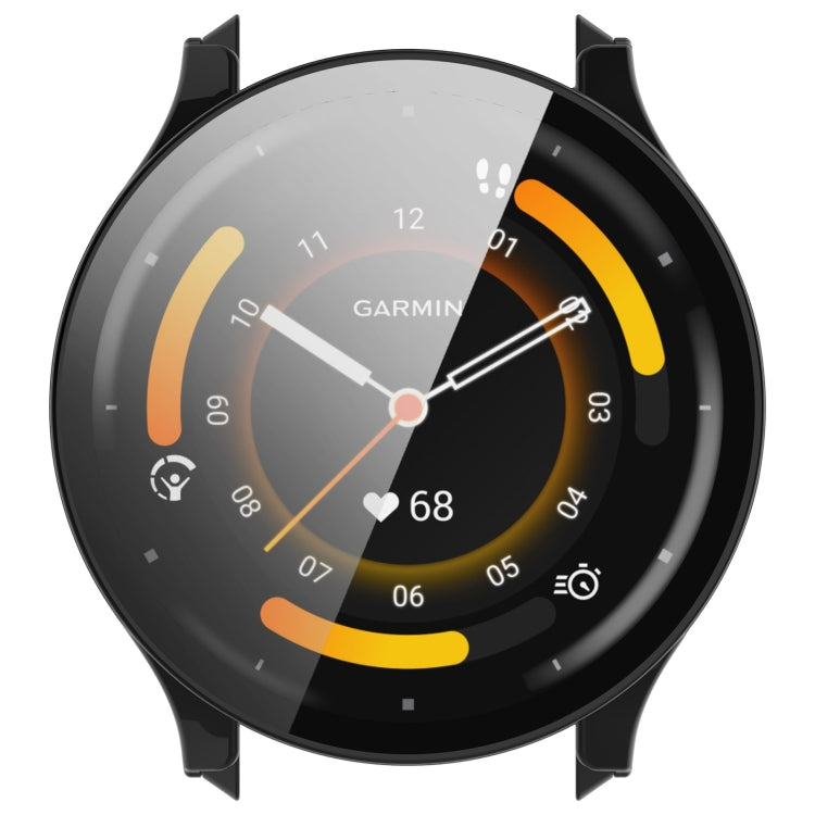 Compatible with Garmin Venu 3S PC + Tempered Glass Film Integrated Watch Case(Black) - free shipping - PMC TechLife - Order now!