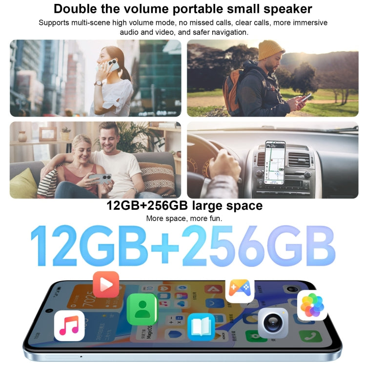 Honor Play 50 Plus, 12GB+256GB, 6.8 inch MagicOS 7.2 Dimensity 6020 Octa Core up to 2.2GHz, Network: 5G, OTG, Not Support Google Play(Black) - free shipping - PMC TechLife - Order now!
