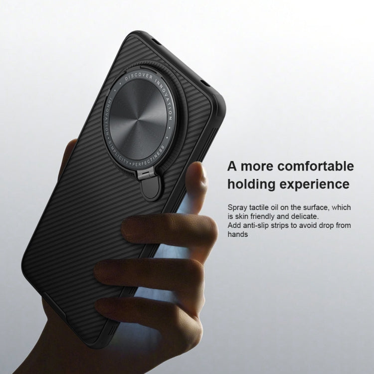 For Huawei Mate 60 Pro/60 Pro+ NILLKIN Black Mirror Prop CD Texture Mirror Phone Case(Black) - Huawei Cases by NILLKIN | Online Shopping South Africa | PMC TechLife | Buy Now Pay Later Mobicred