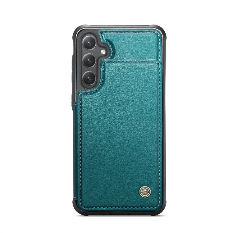 For Samsung Galaxy S23 FE 5G CaseMe C22 Card Slots Holder RFID Anti-theft Phone Case(Blue Green) - free shipping - PMC TechLife - Order now!