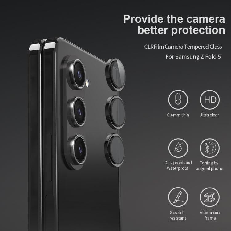 For Samsung Galaxy Z Fold5 NILLKIN Color Mirror Series Lens Film - For Samsung by NILLKIN | Online Shopping South Africa | PMC TechLife | Buy Now Pay Later Mobicred