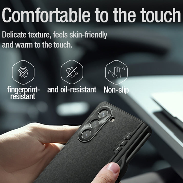 For Samsung Galaxy Z Fold5 NILLKIN CamShield Fold Series PC + TPU Phone Case with Pen Slot(Green) - free shipping - PMC TechLife - Order now!