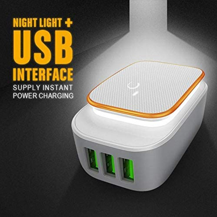 LDNIO A3305 3.4A 3 USB Interfaces Travel Charger Mobile Phone Charger, Support Touch LED Night Light, with Micro USB Data  Cable, EU Plug - USB Charger by LDNIO | Online Shopping South Africa | PMC TechLife | Buy Now Pay Later Mobicred