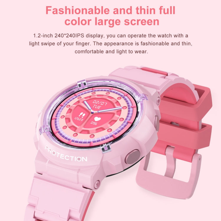 HT19 1.2 inch Round Screen IP68 Children Smart Watch, Support Sleep Monitoring(White) - Smart Watches by PMC TechLife | Online Shopping South Africa | PMC TechLife