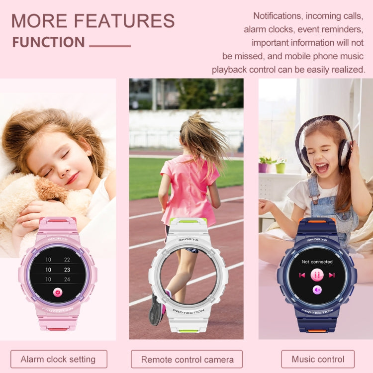 HT19 1.2 inch Round Screen IP68 Children Smart Watch, Support Sleep Monitoring(Black) - Smart Watches by PMC TechLife | Online Shopping South Africa | PMC TechLife
