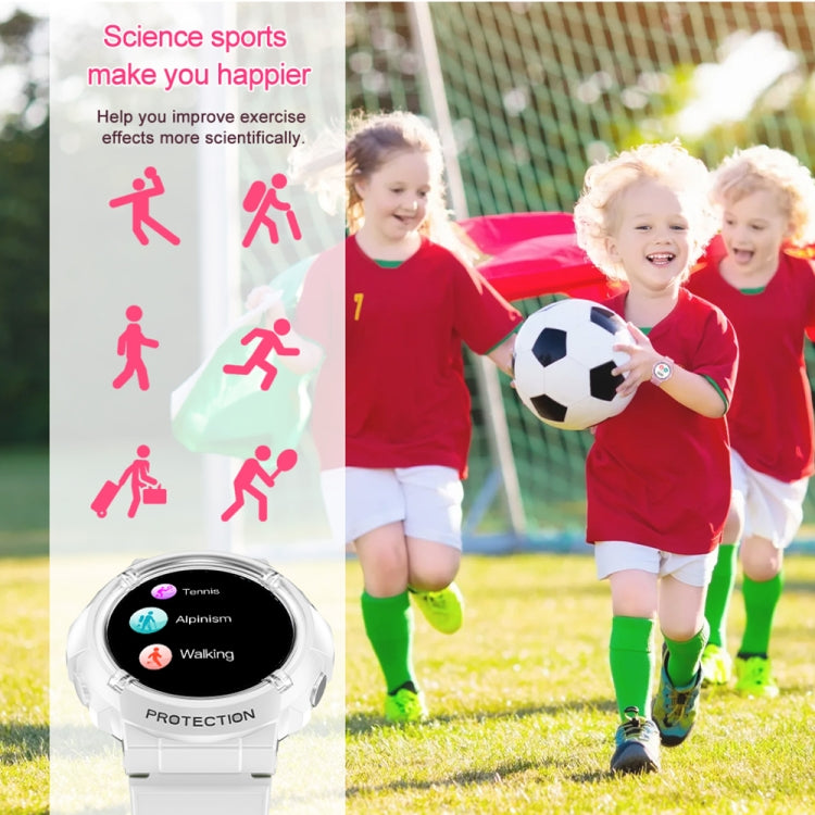 HT19 1.2 inch Round Screen IP68 Children Smart Watch, Support Sleep Monitoring(Pink) - Smart Watches by PMC TechLife | Online Shopping South Africa | PMC TechLife