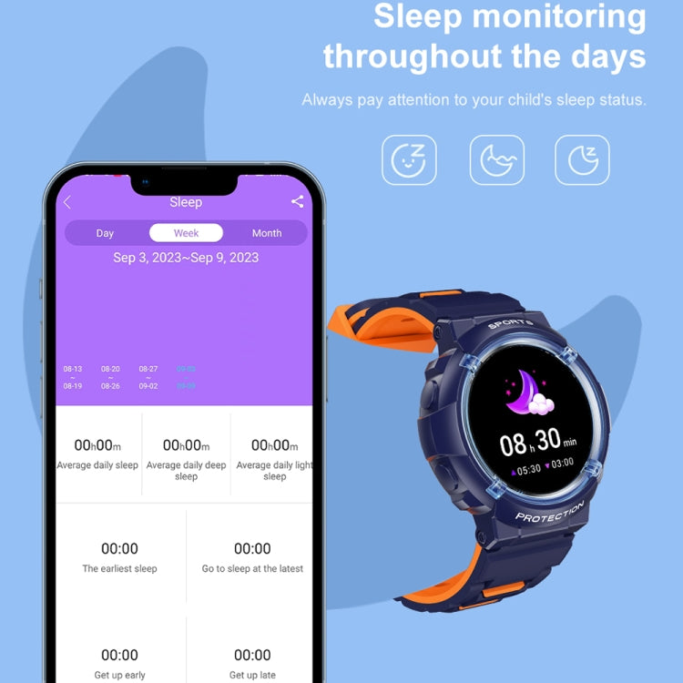 HT19 1.2 inch Round Screen IP68 Children Smart Watch, Support Sleep Monitoring(Pink) - Smart Watches by PMC TechLife | Online Shopping South Africa | PMC TechLife