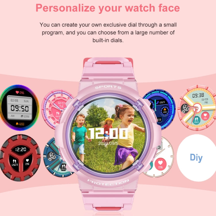 HT19 1.2 inch Round Screen IP68 Children Smart Watch, Support Sleep Monitoring(Blue) - Smart Watches by PMC TechLife | Online Shopping South Africa | PMC TechLife
