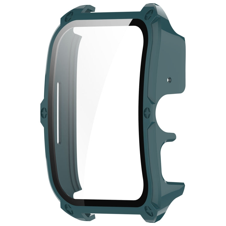 For OPPO Watch 4 Pro PC + Tempered Film Integrated Watch Protective Case(Pine Green) -  by PMC TechLife | Online Shopping South Africa | PMC TechLife